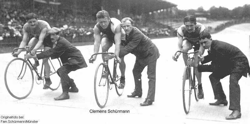 Schrmann, 1913 in Paris am Start
