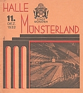 Halle Münsterland Programm 1932