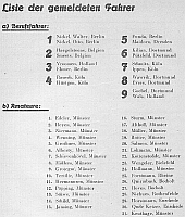 1921 Fahrerliste