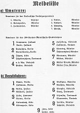 1936 Halle Münsterland Programm